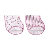 (エイデンアンドアネイ) aden+anais バープクロス よだれかけ 2way スタイ 肩かけ 01.princess-posie【7020】【2枚セット】