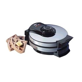 Oster Belgian Waffler-Black & Chrome