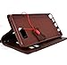 Genuine Full Leather Case for Samsung Galaxy Note 5 Book Pro Wallet Handmade Retro Free Shipping