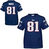 Reebok New England Patriots Randy Moss Youth Player Short Sleeve T-Shirt
