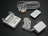 Kensington AV Connection Kit/Audio Video Output Ports Connector/S-Video output Stereo Docking Station/Dock 500 Entertainment System for Ipod