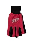 NHL Detroit Redwings Two-Tone Gloves