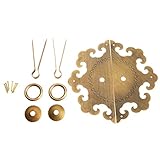 金属バックル アンティーク ドア取っ手 掛け金 アンティーク ブロンズ ネジ付き 12.2cm