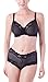 GO2BRAS Rachel Lace Trim Shadow Stripe Unlined Underwire 1432113
