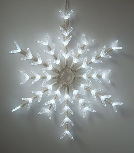 Endura Right LED 18 Inch Biflecta Cool White Snowflake Light Decoration