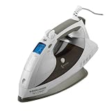 Black & Decker Iron Digital Low Temp Steam Ceramic