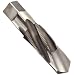 Dormer E653 High-Speed Steel Combination Drill and Pipe Tap, NPT, Uncoated (Bright) Finish, Round Shank With Square End