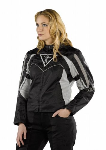 RACER 14105 Cool Down Ladies Textiljacke Größe 2XL schwarz/grau RACER 14105 Cool Down Ladies Textiljacke Größe 2XL schwarz/grau