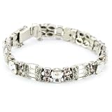 Sorrelli Snow Bunny Neutral Crystal Silver-Ton