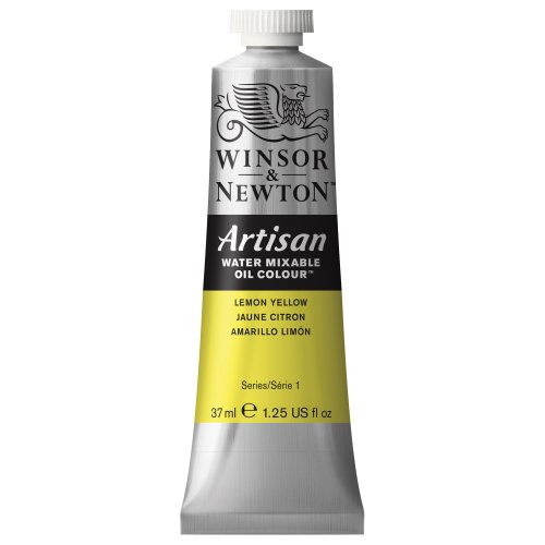 Winsor & Newton Artisan Water Mixable Oil Color, 37ml, Lemon Yellow