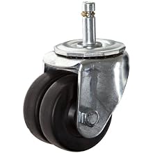 E.R. Wagner Stem Caster, Swivel, Phenolic Wheel