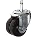 E.R. Wagner Stem Caster, Swivel, Phenolic Wheel
