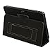 Snugg™ Samsung Galaxy Tab 1 8.9 Tablet Case - Smart Cover with Flip Stand & Lifetime Guarantee (Black Leather) for Samsung Samsung Galaxy Tab 1 8.9