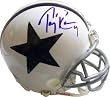 Tony Romo Autographed / Signed Dallas Cowboys Throwback Mini Helmet