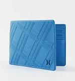Hurley Mens Gloss Bi-Fold Wallet - Blue X No Size
