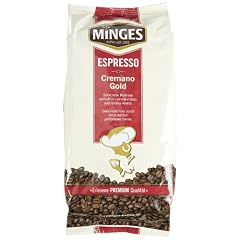 Minges Espresso "Cremano Gold", in Bohnen, Aroma-Softpack (1000 g)