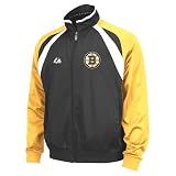 Majestic Boston Bruins Therma Base Track Jacket Medium