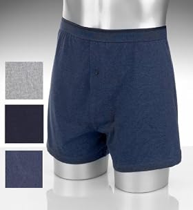 3 Pack – Pure Cotton Knitted Boxers from Marks and Spencer