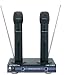 VocoPro  VHF-3300 2 Channel VHF Rechargeable Wireless Microphone System