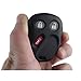 For 04 05 06 2004-2006 Saturn Vue New Smart 3 Buttons Remote Keyless Entry Key Shell Fob CaseReplacement No chips Inside