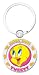 Tweety Bird Spinner Keychain Looney Tunes