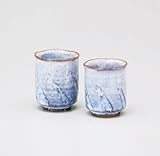 孝彩窯 紫釉 組湯呑 【湯呑 萩焼】