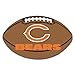 FANMATS 5712 Chicago Bears Football Rug - 20.5in. x 32.5in. | Sports Fan Home Decor Rug and Tailgating Mat, Brown