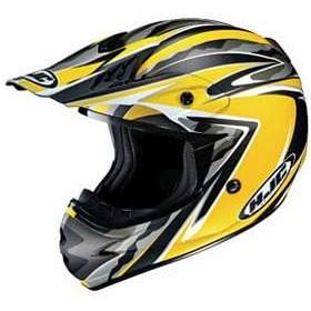 HJC AC-X3 ACX3 AGENT MC3F YLF/BK/WH SIZE:LRG MOTORCYCLE Off-Road-Helmet