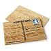 Carve your own card - Wooden Postcard