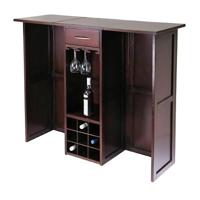 Winsome Newport Expandable Wine Bar Table