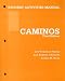 Book Caminos Student Activities Manual 3rd Edition