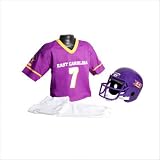 East Carolina Pirates NCAA Youth Helmet and Uniform Set by Franklin - Small
