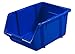 Stack-On BIN-1514 Parts Storage Organizer Bin, Large, Blue