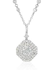 Diamond 18k White Gold Pendant