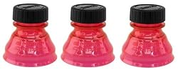 Three (3) Red - Snap Capps - Reclosable Can Tops (Turns Almost Any Can into a Bottle!) Save Money Buy Cans over Bottles! Snap Capp - NO MORE Flat Drinks