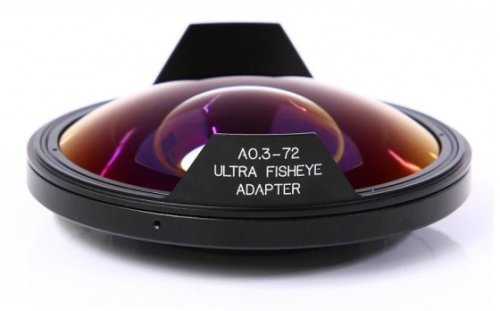0.3x Ultra Fisheye Adapter für Sony HDR-FX1000 HDR-FX1000E