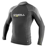41f5MyGAKjL. SL160  ONeill Mens OZone Long Sleeve Rashgaurd   Graph/ Met/ Flint L