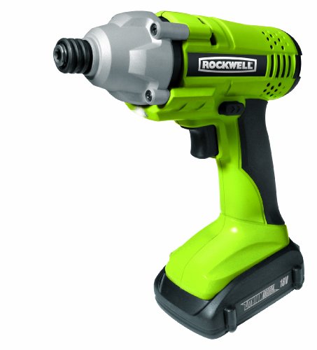 Rockwell RK2800K2 18-Volt Lithiumtech Lithium-Ion Cordless Impact Driver