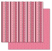 Stripe 12X12 Crush Collection Paper (Bo Bunny) 