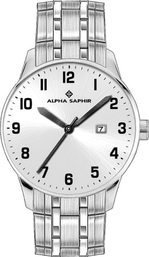Alpha Saphir Herren-Uhren Quarz  Analog 302C Preisvergleich