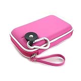 Kroo CNDSZNP2-HD Western Digital My Passport Portable Hard Drive EVA Case (Hot Pink)