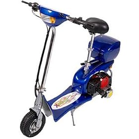 X-Treme Scooters | XG-470 - Electric Start 49CC Gas Scooter - Blue