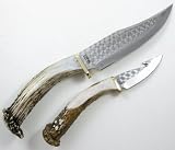 Silver Stag Knives 10070 Crown Series Hunter Fixed Blade Knife Combo Set
