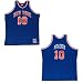 Mitchell & Ness New York Knicks 1972-1973 Walt Frazier #10 NBA Hardwood Basketball Jersey (Size: 60(4XL))