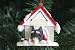 Schnauzer Dog Doghouse Christmas Ornament