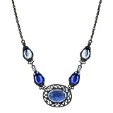 Moonlit Oasis Ornate Statement Necklace