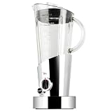 Bugatti 12-VELACR 110 Vela 400-Watt 3-Speed Blender with 1-1 2-Liter Glass Jar - Chrome