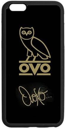Two for One,2 Cases,$ 9.99!Case for iPhone 6(5.5inch)and iPhone 6s Plus, 6s Plus Cover,Black/White Sides,Hign Quality Rubber iphone6 plus Cases ,Ovo Drake 6s Plus Cover