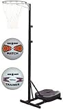 Sure Shot Start Sport Netball With Portable Unit & 2 Balls - 66810