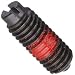Jergens 10901 Steel Ball Plunger, Fine Thread, Low Carbon Steel, 10-32 Thread, With Locking Element